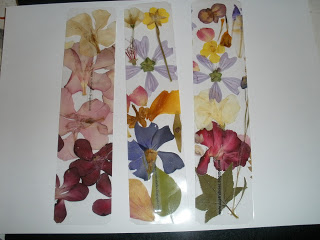 Marca páginas de flores secas por marcapaginasmati